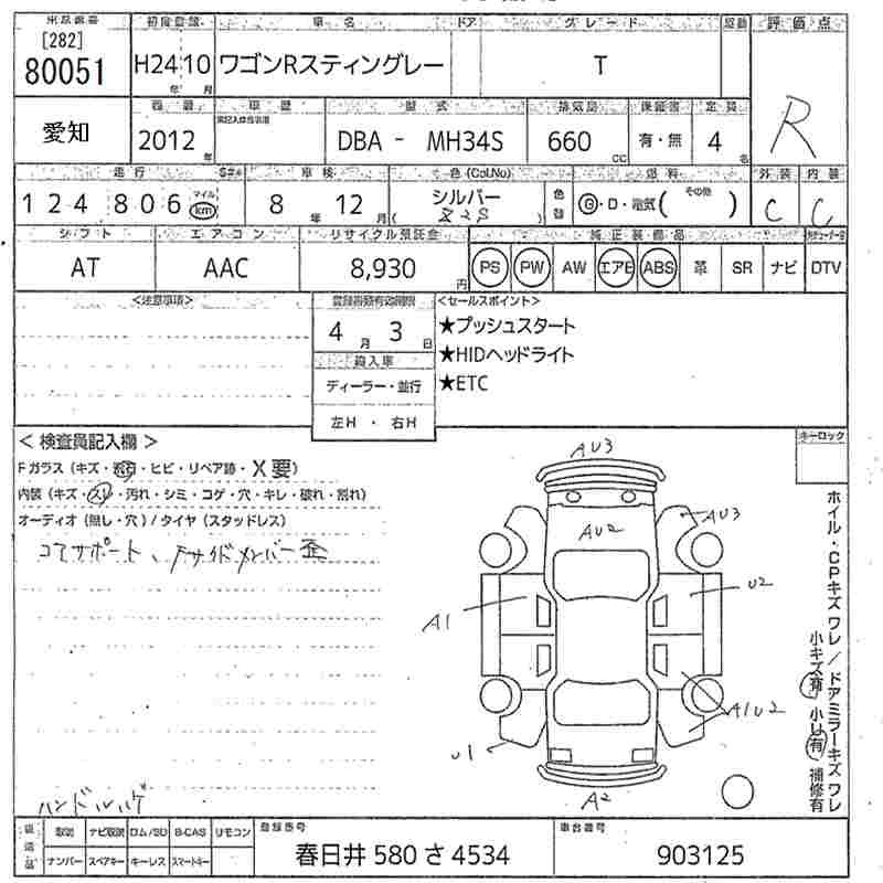 SUZUKI WAGON R