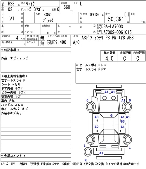 DAIHATSU WAKE
