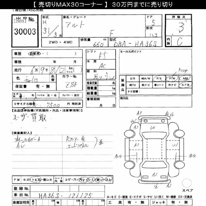 SUZUKI ALTO