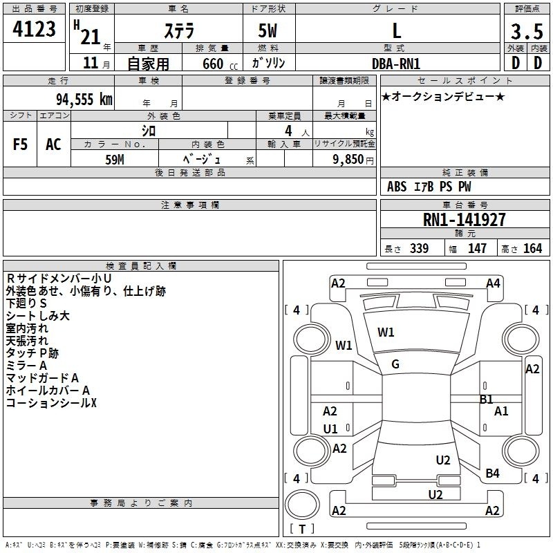 SUBARU STELLA
