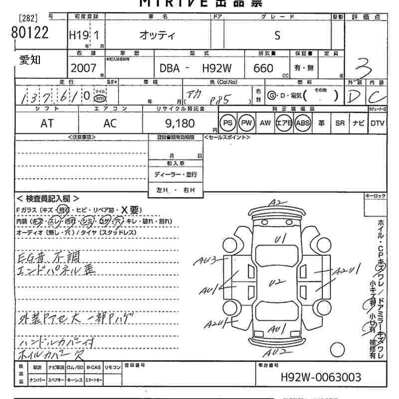 NISSAN OTTI