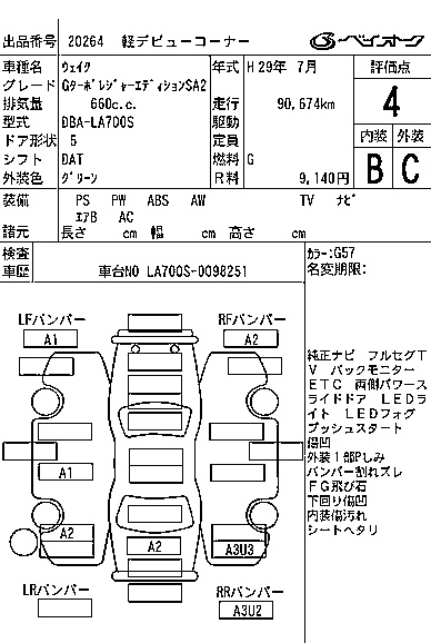 DAIHATSU WAKE