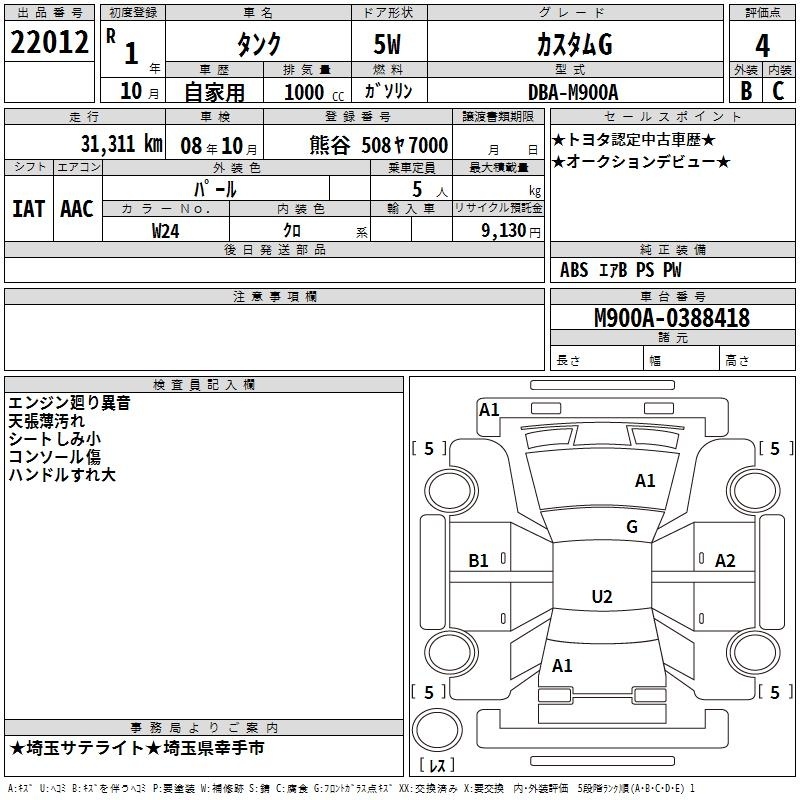 TOYOTA TANK