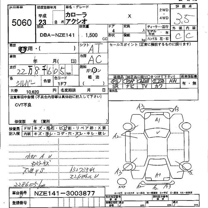 TOYOTA COROLLA AXIO