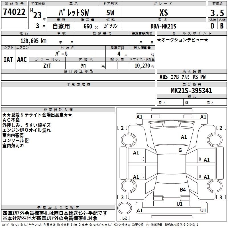 SUZUKI PALETTE