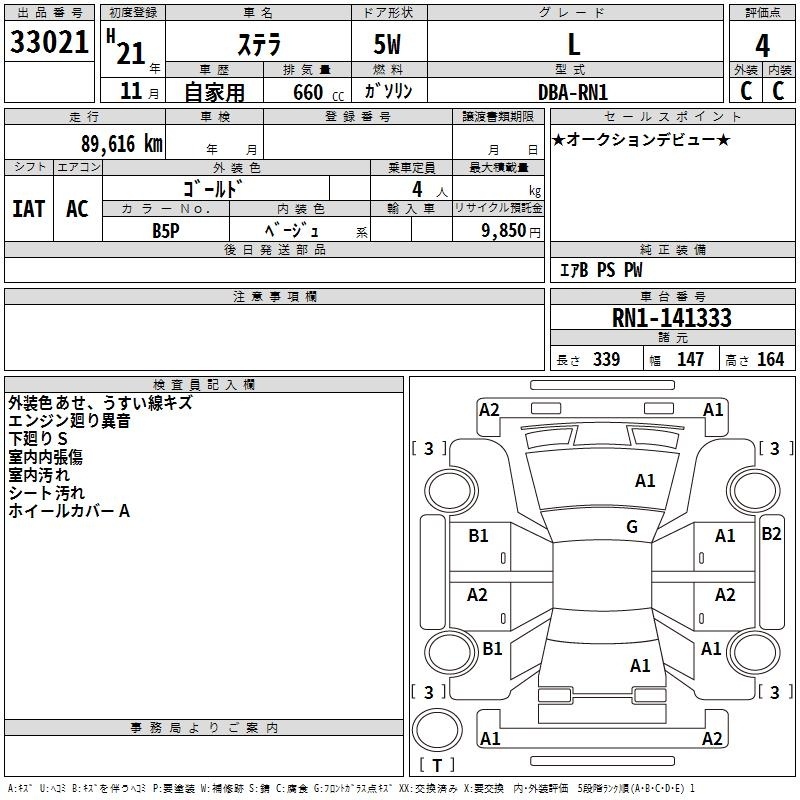 SUBARU STELLA
