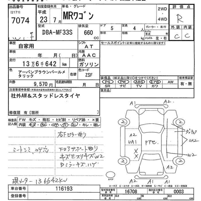 SUZUKI MR WAGON