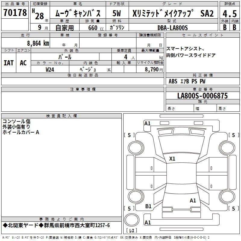 DAIHATSU MOVE CANBUS