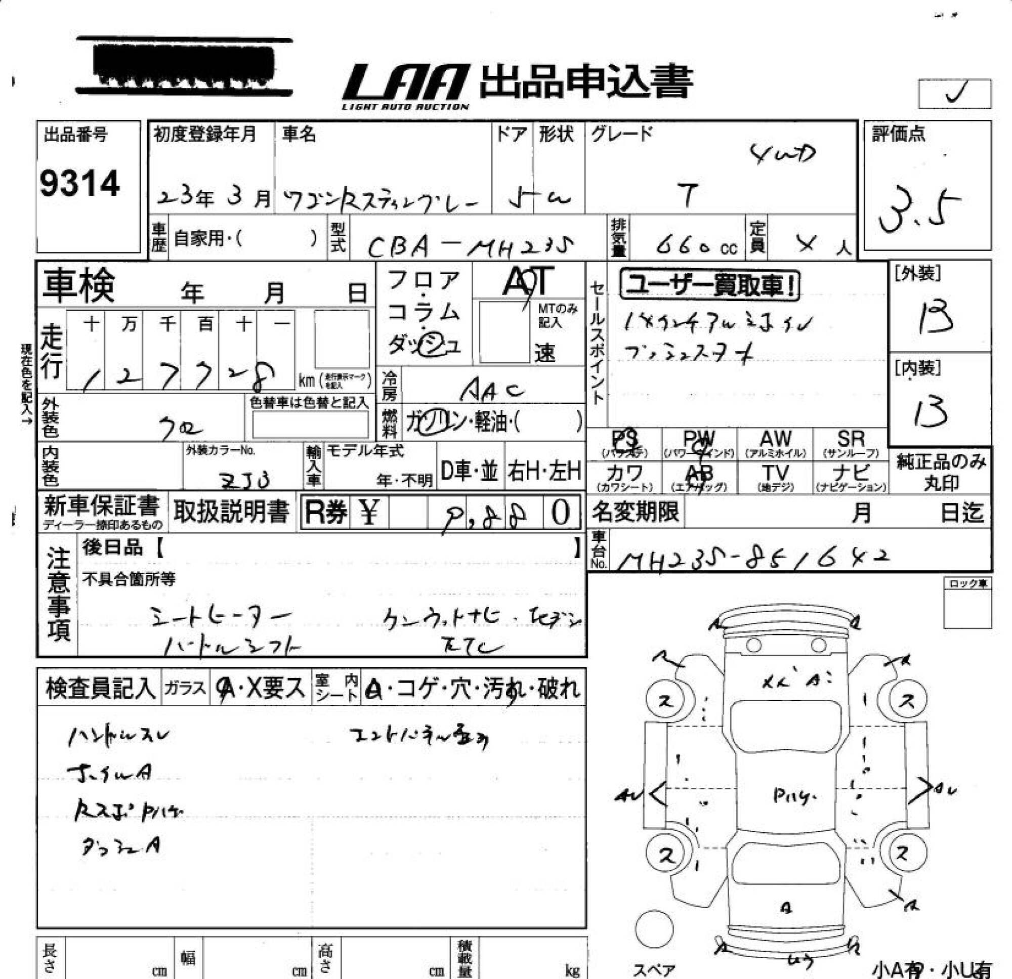 SUZUKI WAGON R