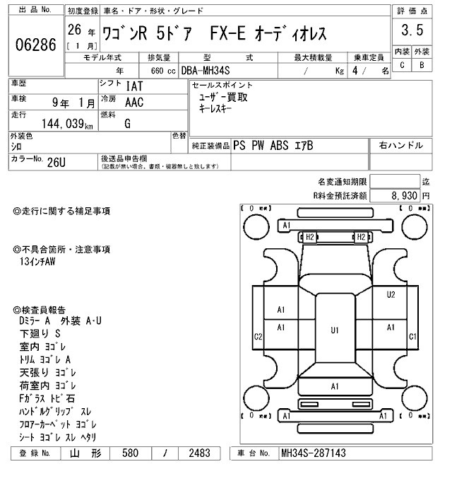 SUZUKI WAGON R