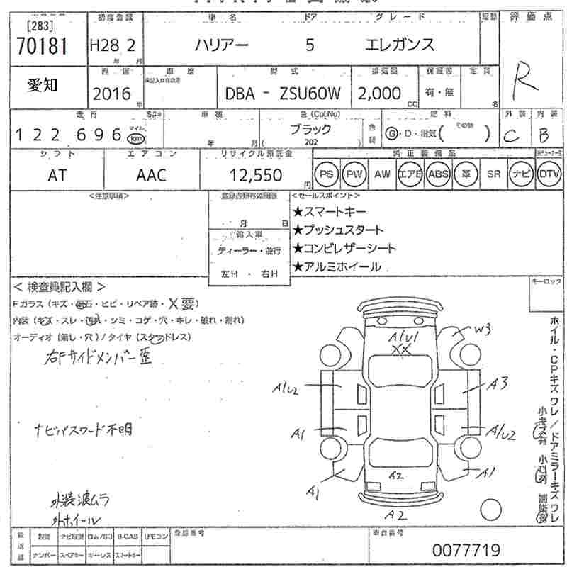 TOYOTA HARRIER