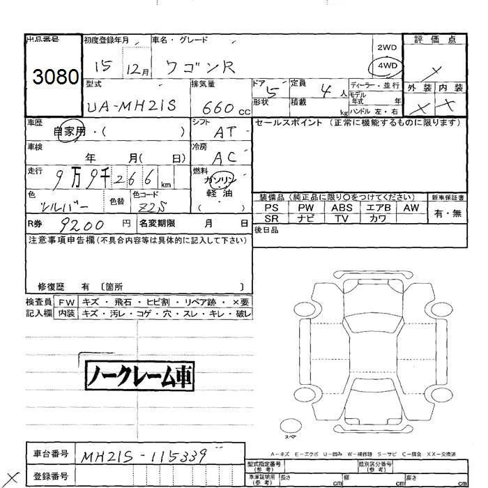 SUZUKI WAGON R