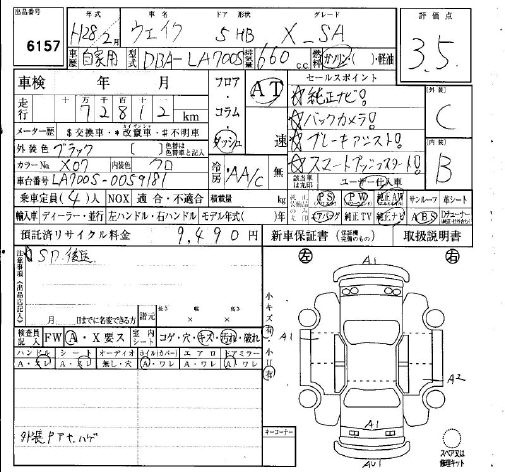 DAIHATSU WAKE