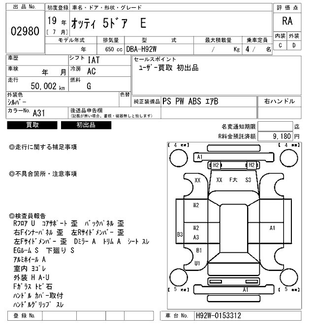NISSAN OTTI