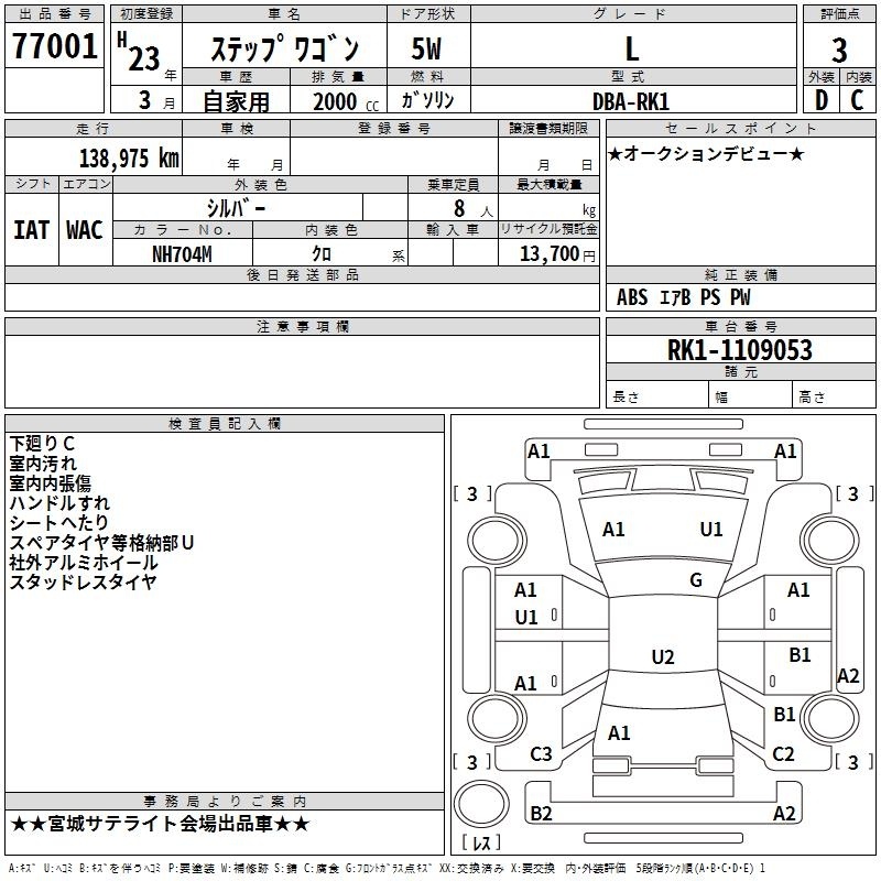HONDA STEPWGN