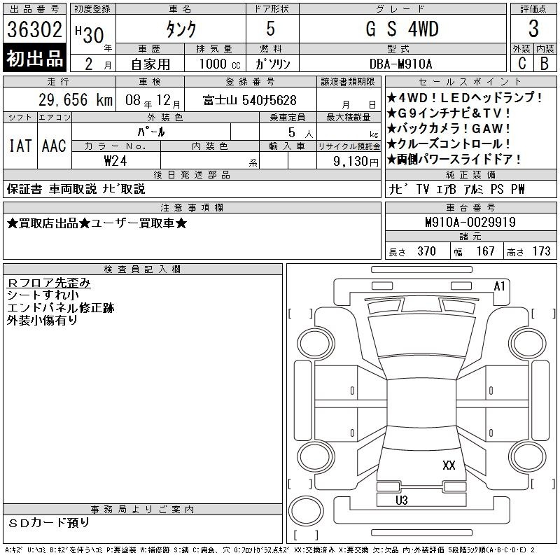 TOYOTA TANK