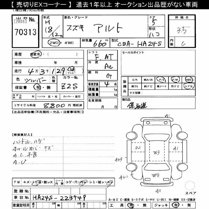 SUZUKI ALTO
