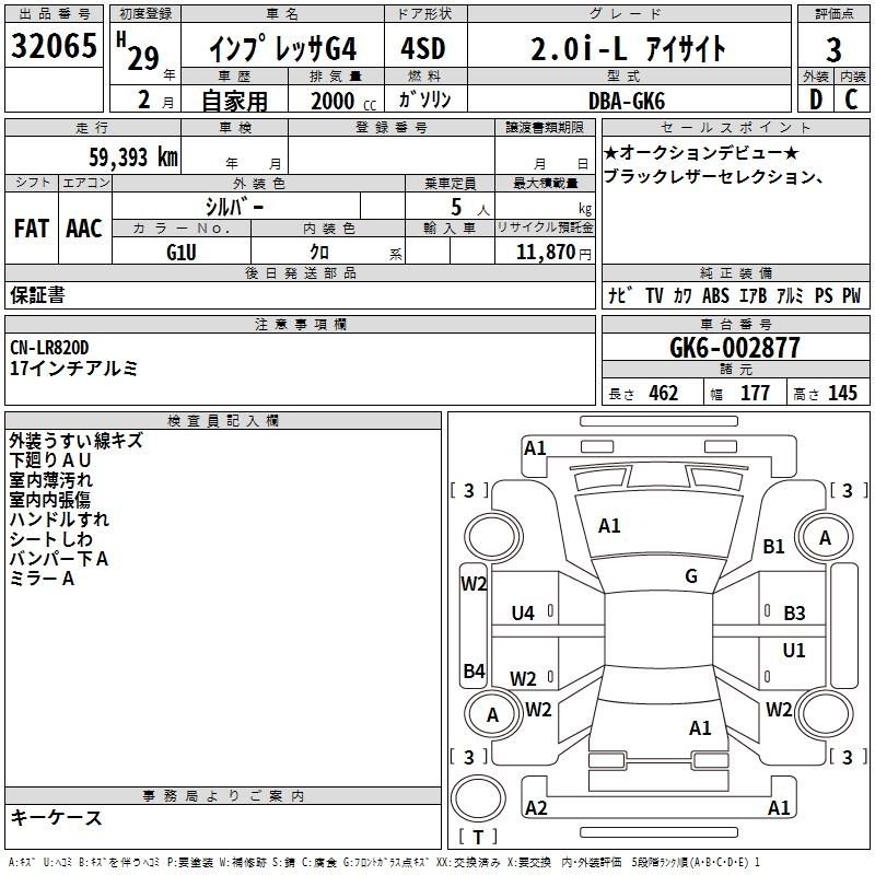 SUBARU IMPREZA