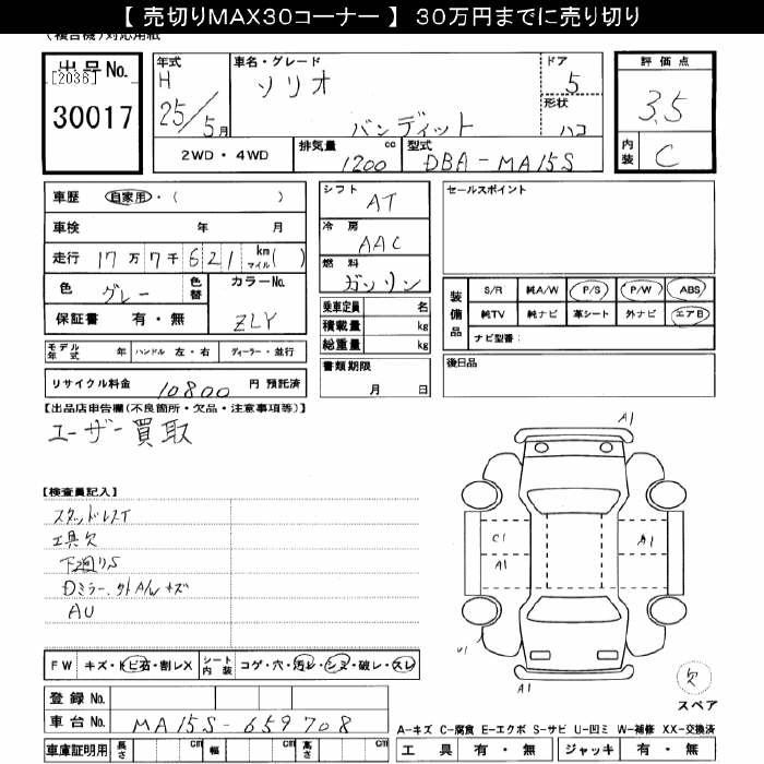 SUZUKI SOLIO