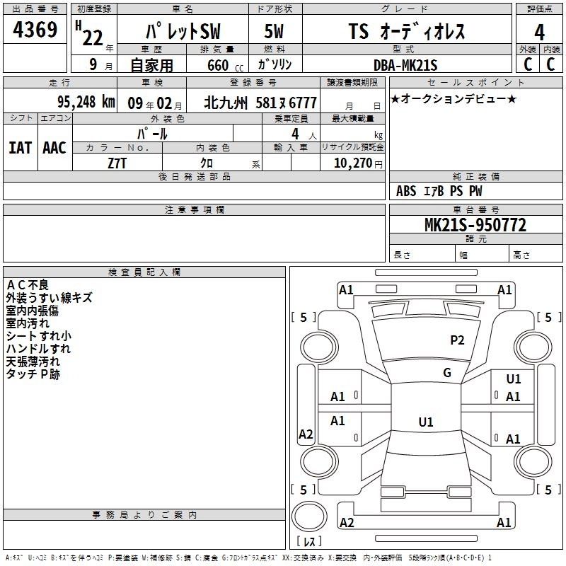 SUZUKI PALETTE