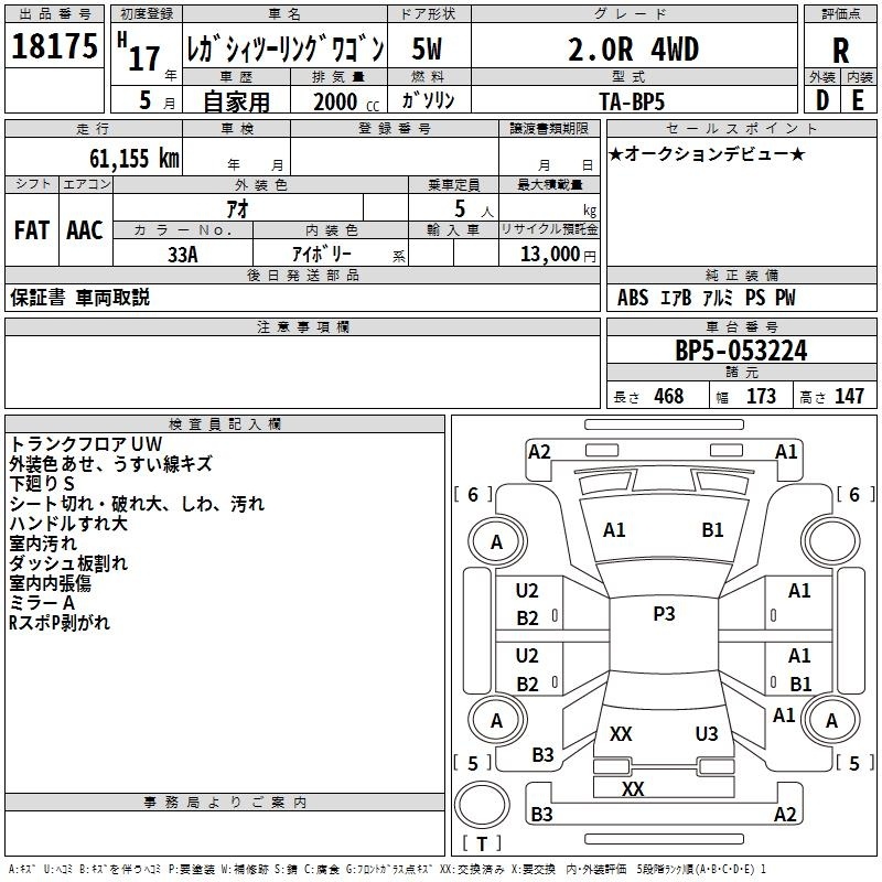 SUBARU LEGACY
