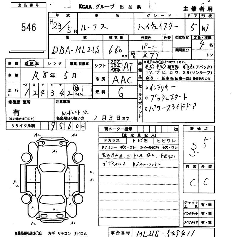 NISSAN ROOX