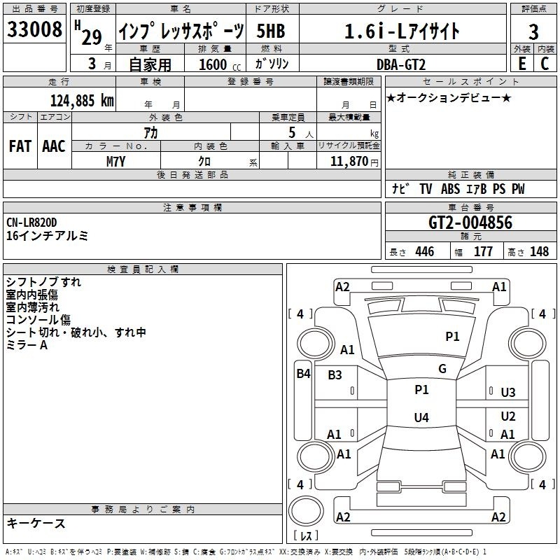 SUBARU IMPREZA