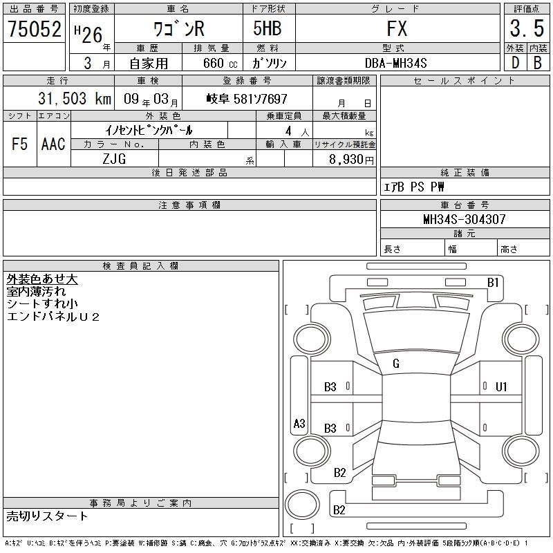 SUZUKI WAGON R