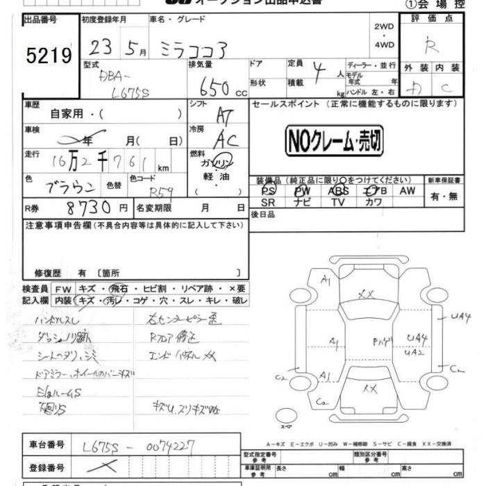 DAIHATSU MIRA COCOA