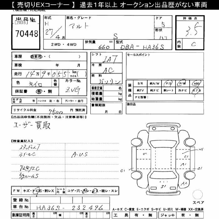 SUZUKI ALTO