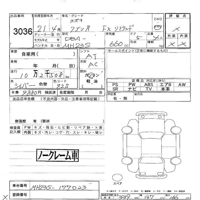 SUZUKI WAGON R