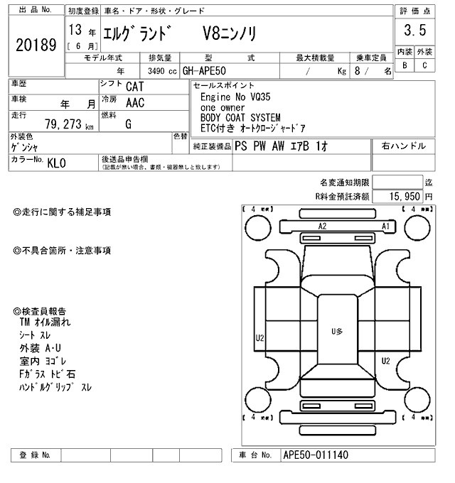 NISSAN ELGRAND