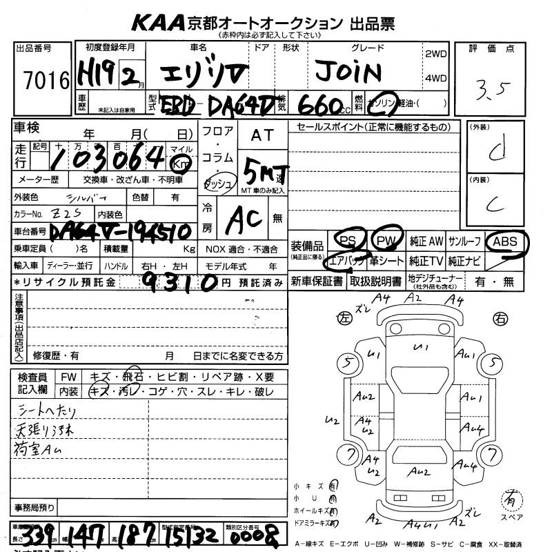 SUZUKI EVERY