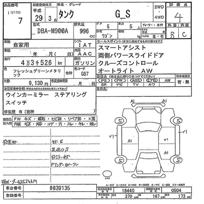TOYOTA TANK