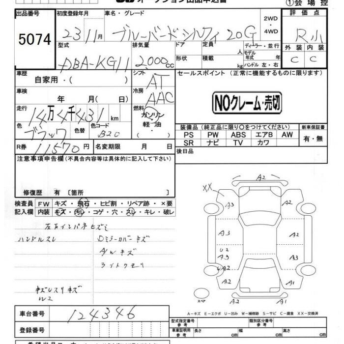 NISSAN BLUEBIRD SYLPHY