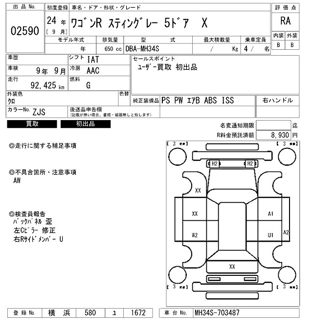 SUZUKI WAGON R