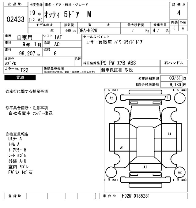NISSAN OTTI