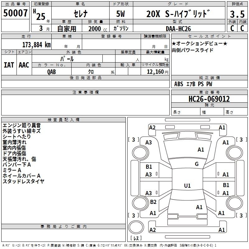 NISSAN SERENA