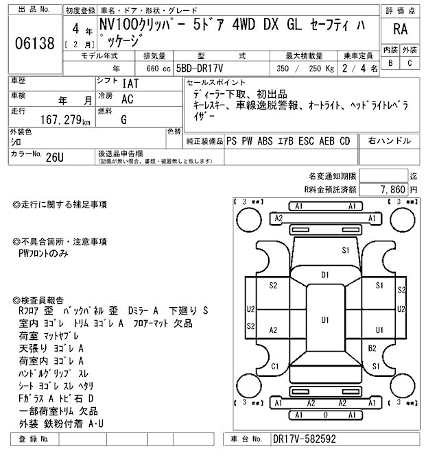 NISSAN NV100 CLIPPER