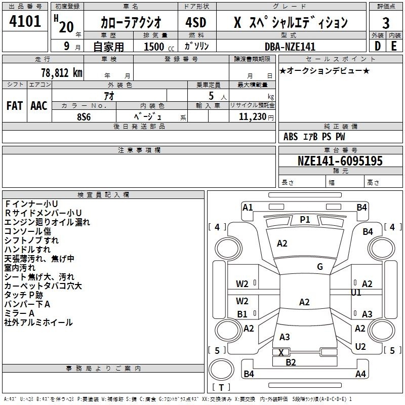 TOYOTA COROLLA AXIO