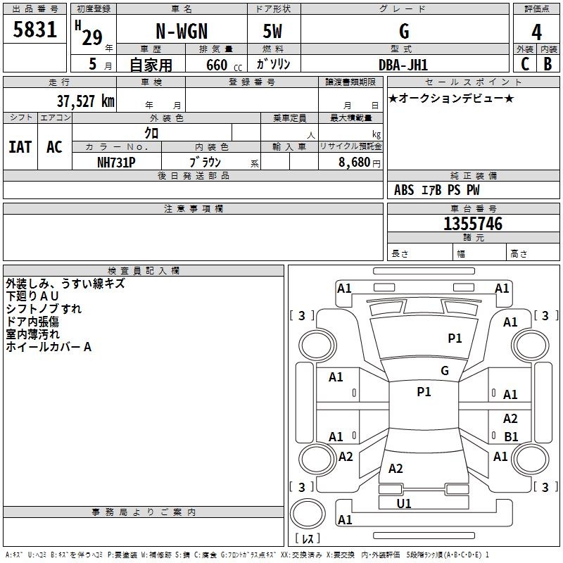 HONDA N-WGN
