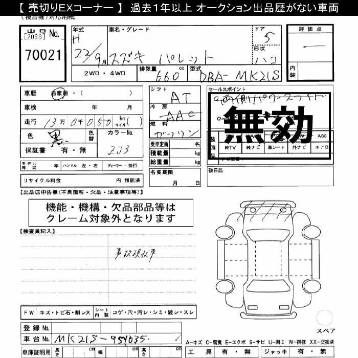 SUZUKI PALETTE