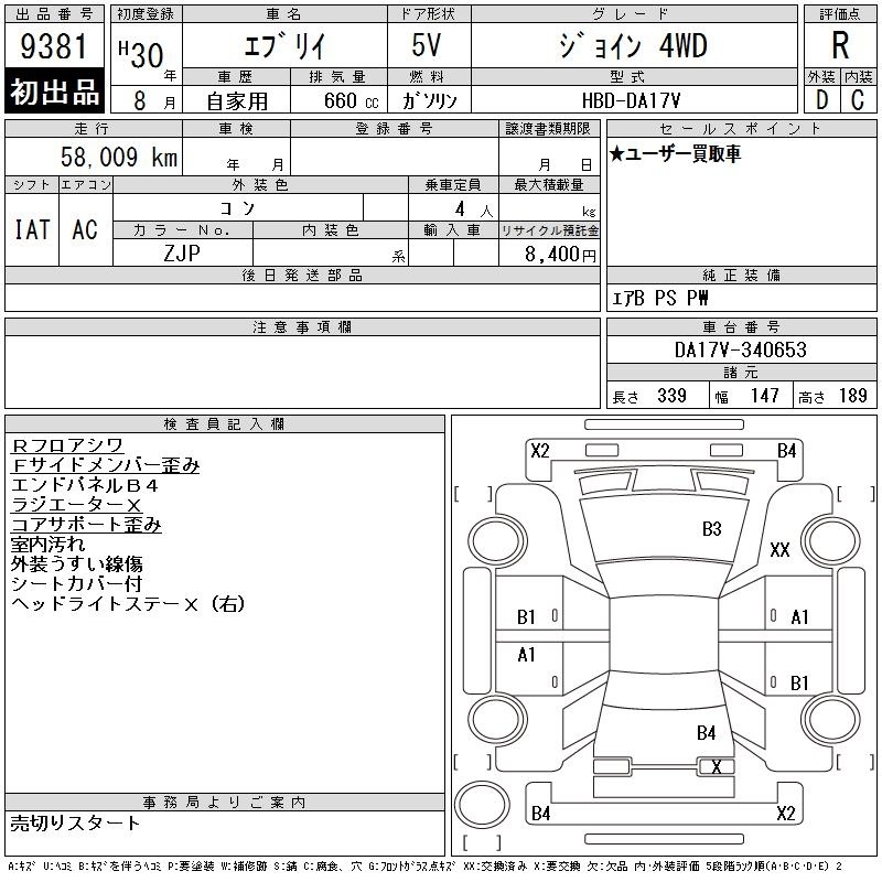SUZUKI EVERY