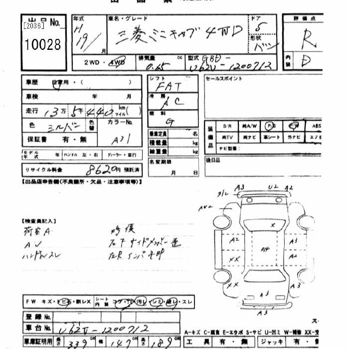 MITSUBISHI MINICAB