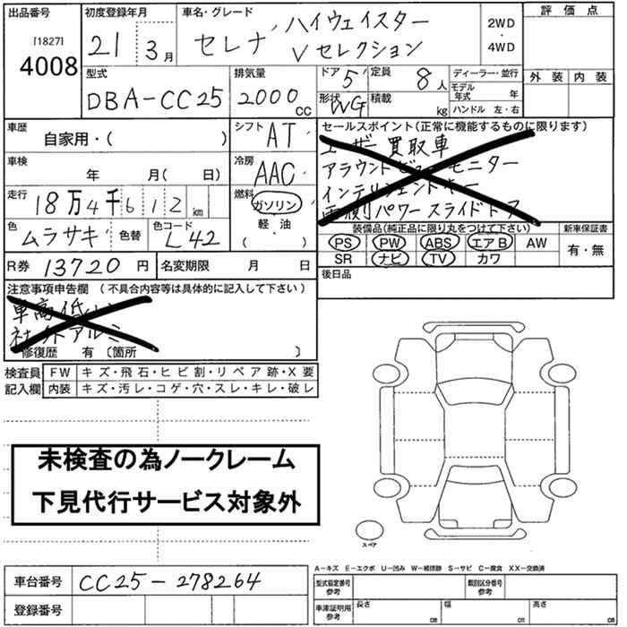 NISSAN SERENA