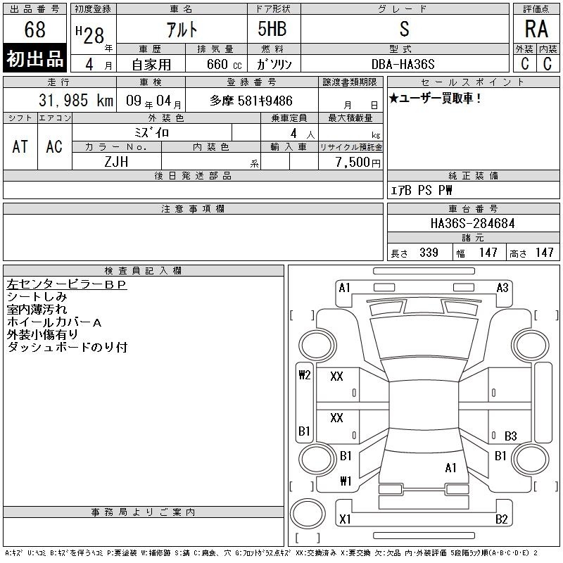 SUZUKI ALTO