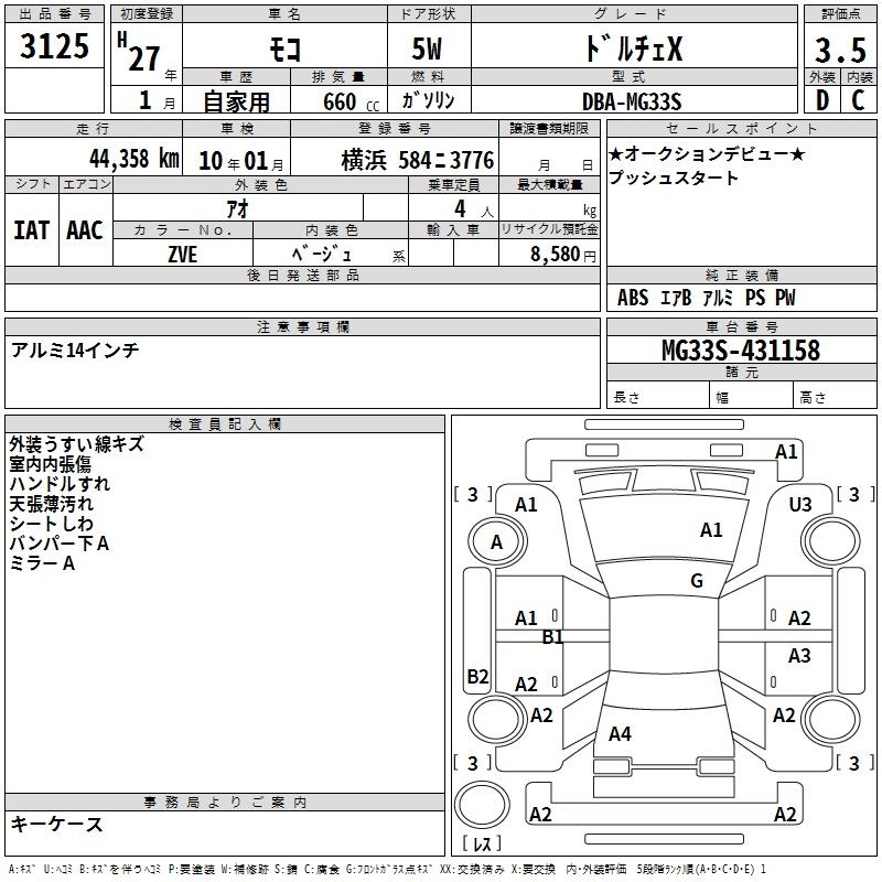 NISSAN MOCO