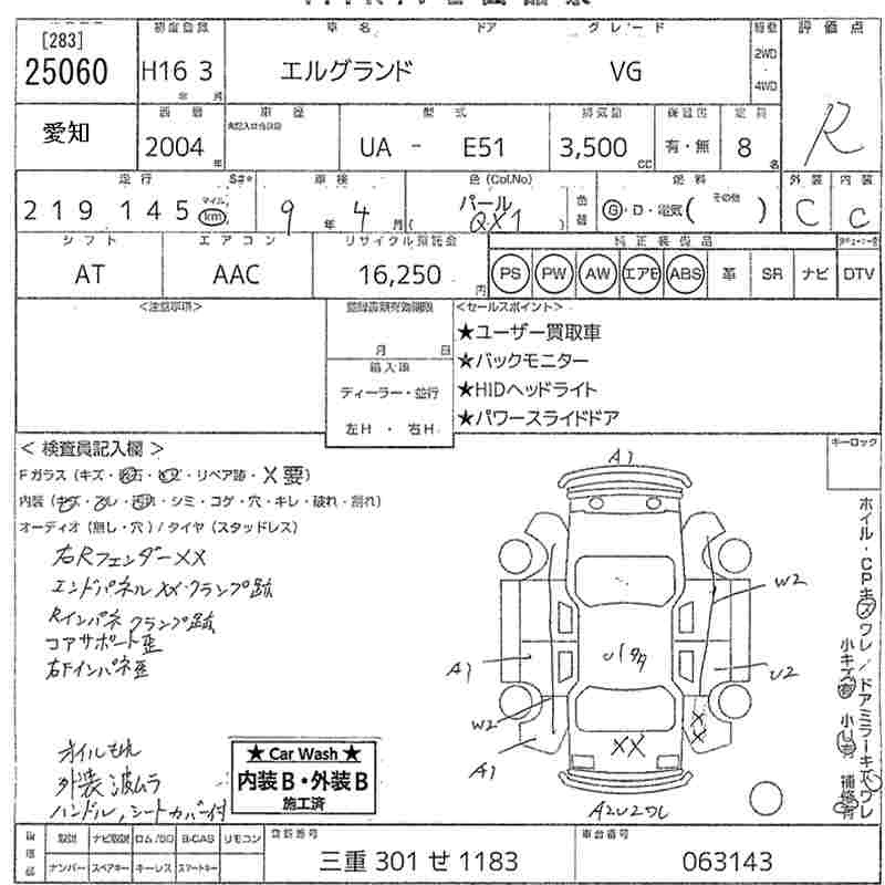 NISSAN ELGRAND