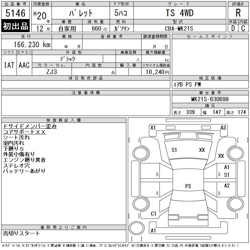 SUZUKI PALETTE
