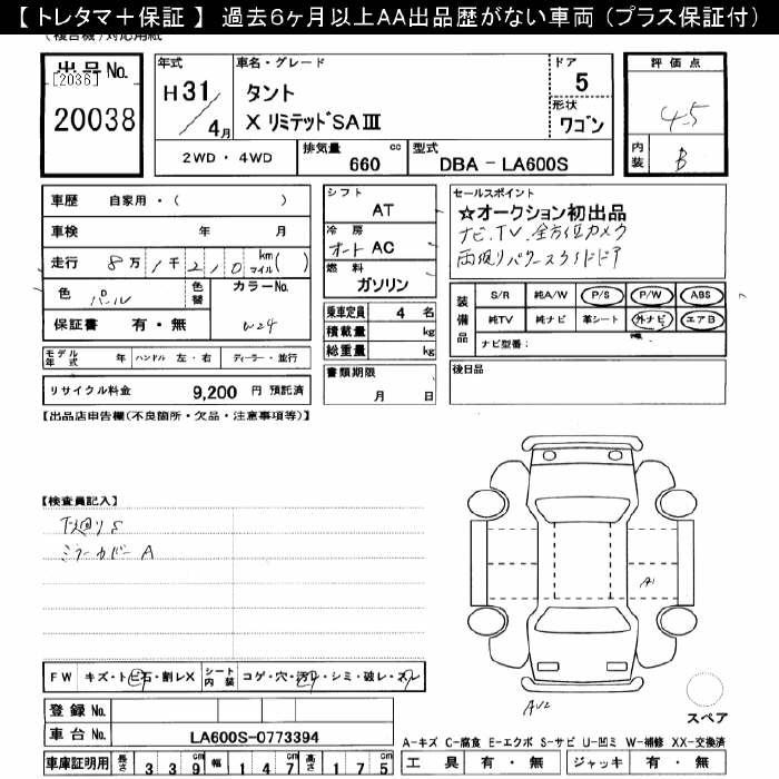 DAIHATSU TANTO